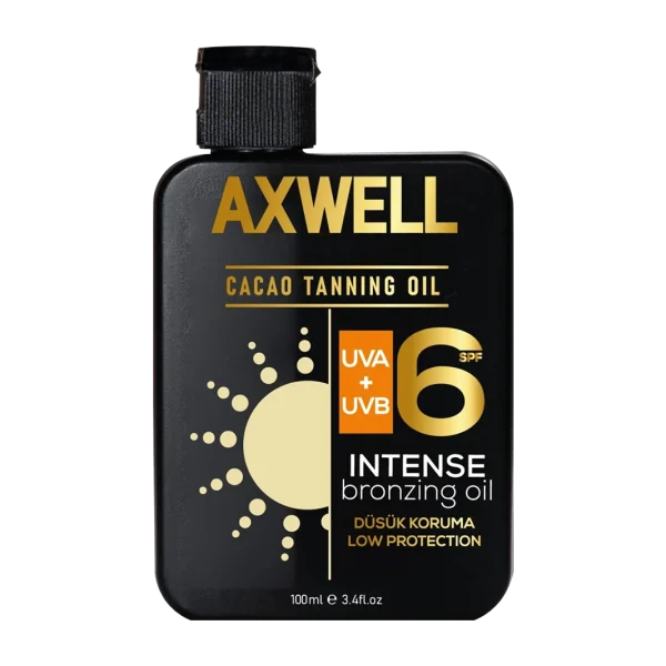 Axwell Bronzlaştırıcı Güneş Yağı Spf 6 100 ml