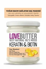 LoveButter Keratin & Biotin Saç Maskesi 190 ml