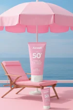 AXWELL Pink Touch Anında Ton Eşitleyici Onarıcı Nemlendirici Pembe Yüz Güneş Kremi Spf50 50 Ml - Image 2