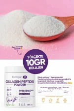 Collagen Life %100 Hidrolize Kolajen Peptitler Biotin Ve 15 Amino Asit İçeren Gıda Takviyesi 50 Günlük - Image 2