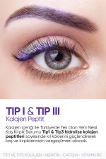 Collagen Life Yeni Nesil Kolajen Caffeine Keratin Vitamin E İçeren Kaş & Kirpik Serumu - Image 3