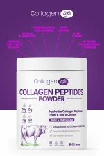 Collagen Life %100 Hidrolize Kolajen Peptitler Biotin Ve 15 Amino Asit İçeren Gıda Takviyesi 50 Günlük - Image 4