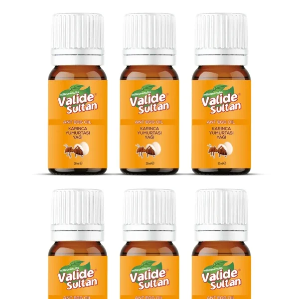Milleunenuits Valide Sultan Tüy Azaltıcı Karınca Yumurtası Yağı 20 ML 6 Adet