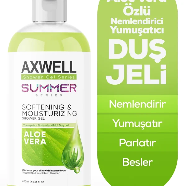Axwell Aloavera Duş Jeli 400 ml