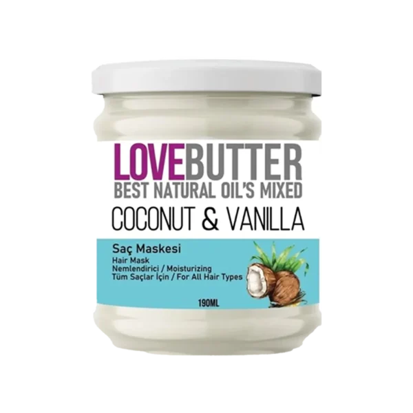 LoveButter Coconut & Vanilya Saç Maskesi 190 ml