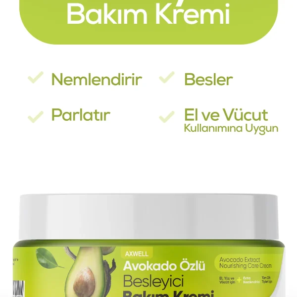 Axwell Avokado Kremi 125 ml
